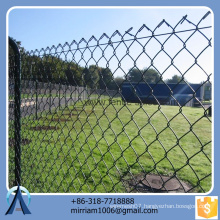Anping Baochuan Wholesale European Style Galvanized with Colorful PVC Coated Diamond Chain Link Mesh Fence